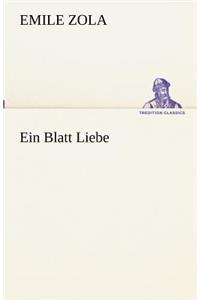 Ein Blatt Liebe