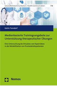 Medienbasierte Trainingsangebote Zur Unterstutzung Therapeutischer Ubungen