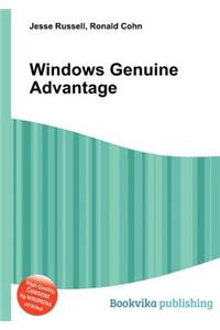 Windows Genuine Advantage