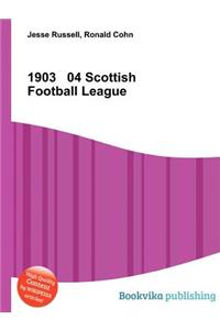 1903 04 Scottish Football League