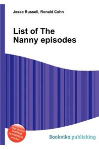 List of the Nanny Episodes