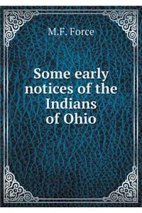 Some Early Notices of the Indians of Ohio