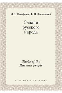 Tasks of the Russian People