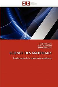 Science des matériaux