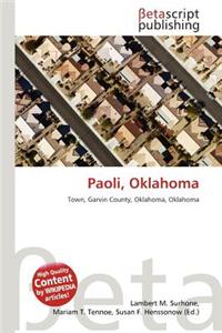 Paoli, Oklahoma