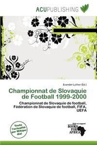 Championnat de Slovaquie de Football 1999-2000