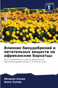 Влияние биоудобрений и питательных вещес