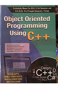 object oriented using c++