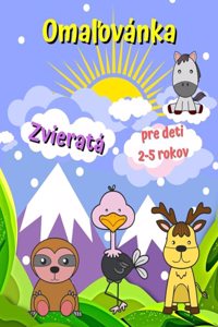 Omaľovánka Zvieratá pre deti 2-5 rokov