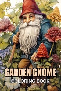 Garden Gnome Coloring Book