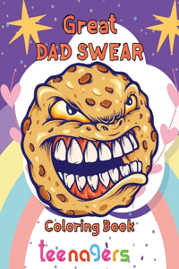 Great Dad Swear Coloring Book teenagers