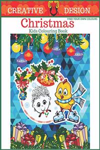 Creative Design Christmas Colouring Book For Kids