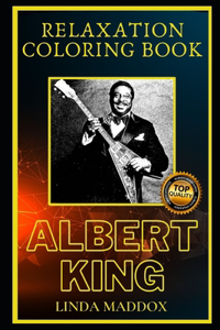 Albert King Relaxation Coloring Book