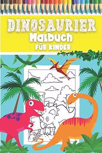 Dinosaurier Malbuch für Kinder