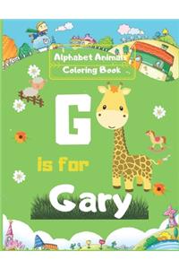 Alphabet Animals Coloring Book