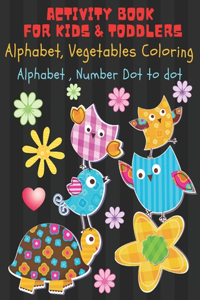 Activity Book for Kids & Toddlers