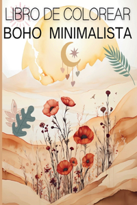 Libro de Colorear Boho Minimalista