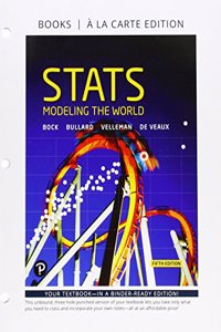 Stats: Modeling the World, Books a La Carte Edition