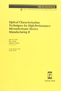 Optical Characterization Techniques for High-performance Microelectronic Devices Manufacturing II