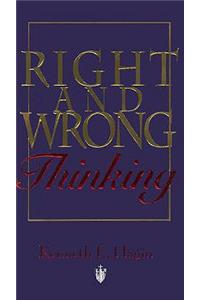Right and Wrong Thinking