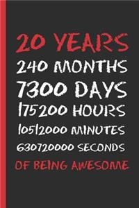 20 Years of Being Awesome