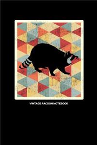 Vintage Racoon Notebook