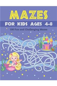 Mazes for Kids Ages 4-8