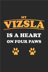 My Vizsla is a heart on four paws