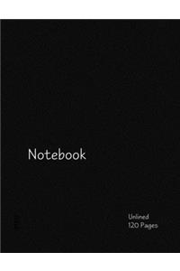 Unlined Notebook