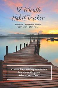 12 Month Habit Tracker