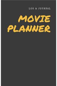 Movie Planner Log And Journal