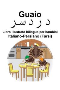 Italiano-Persiano (Farsi) Guaio/دردسر Libro illustrato bilingue per bambini