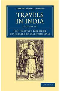 Travels in India 2 Volume Set