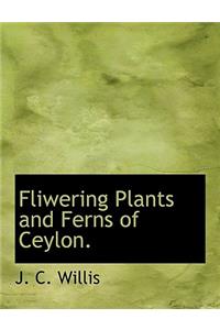 Fliwering Plants and Ferns of Ceylon.