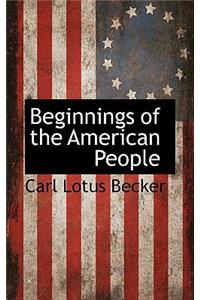 Beginnings of the American People