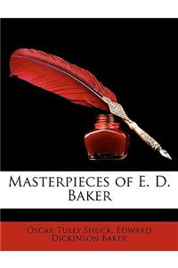 Masterpieces of E. D. Baker