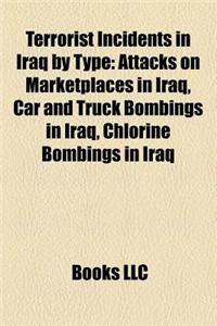 Terrorist Incidents in Iraq by Type