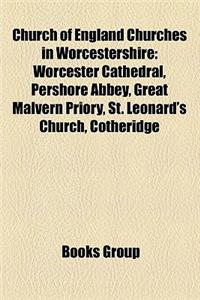 Church of England Churches in Worcestershire