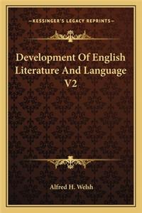 Development of English Literature and Language V2