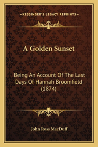 A Golden Sunset