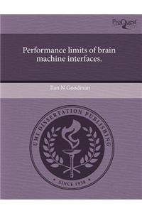 Performance Limits of Brain Machine Interfaces