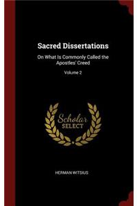 Sacred Dissertations