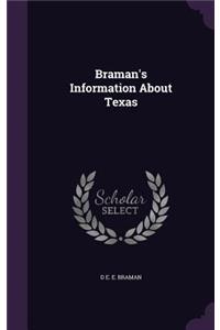 Braman's Information About Texas