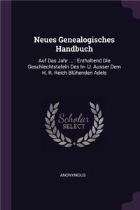 Neues Genealogisches Handbuch