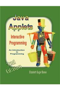 Java Applets (2nd Ed) B&w