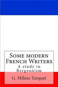 Some Modern French Writers