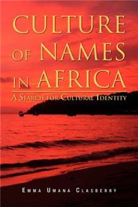 Culture of Names in Africa