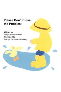 Please Don't Close the Puddles