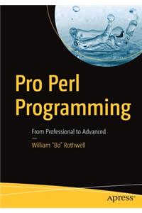 Pro Perl Programming
