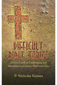 Difficult Bible Topics